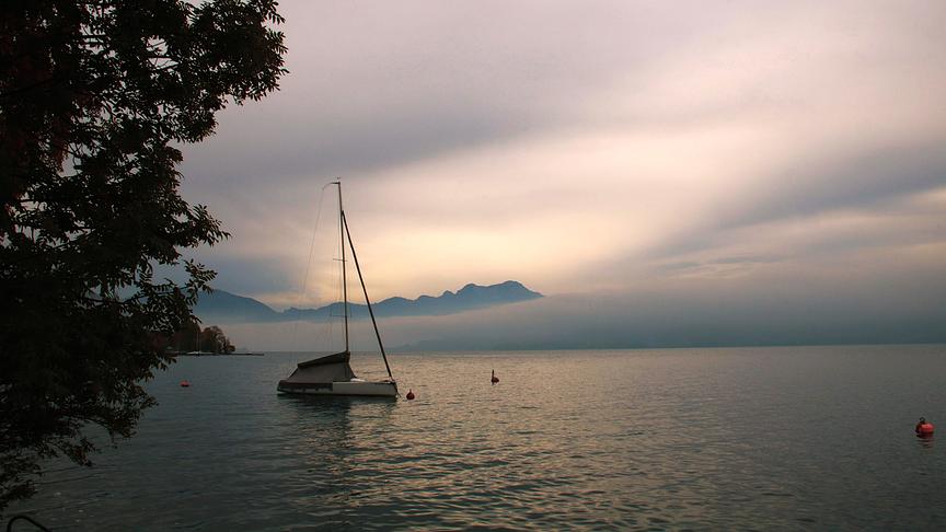 © Johanna Helena Rosenfelder Morgenstimmung überm Attersee (Johanna Helena Rosenfelder)