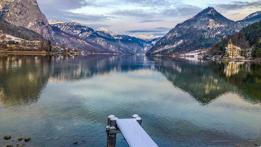 © Siegfried Schlager Faszination Grundlsee im winterlichen Kleid. (Siegfried Schlager)