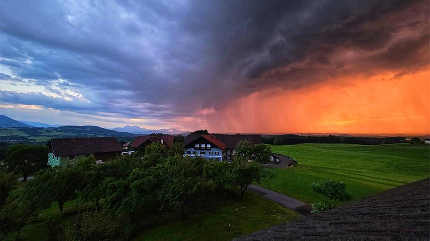 © Julia Größinger Henndorf - kurz nach Sonnenuntergang (Julia Größinger)