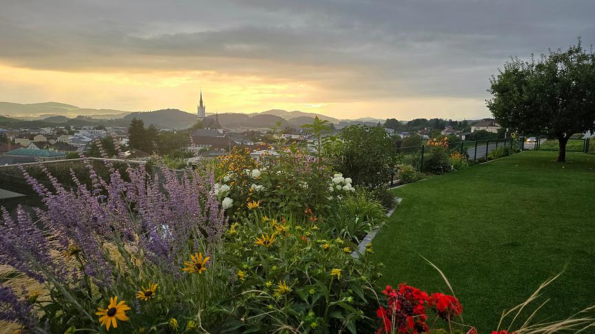 © Leopold Preining Regenwolken-Lücke über Rohrbach-Berg (Leopold Preining)