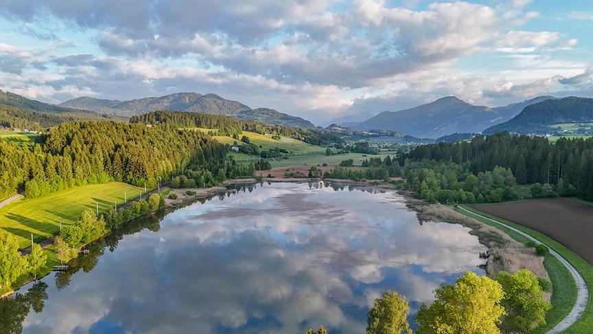 © Werner Lückl Morgen und Wolkenstimmung am Furtnerteich in der Steiermark (Werner Lückl)