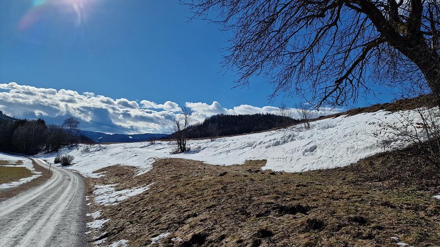 © Irene Pukelsheim Schöne Wolkenformation am Wanderweg zwischen Pöls und Thaling. (Irene Pukelsheim)