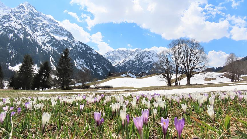 © Hans ter Braak Sonne und Wolken bei 13 Grad auf 1.200 Meter. (Hans ter Braak)