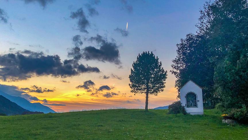 © Siegfried Schlager Sonnenuntergang in Treglwang. (Siegfried Schlager)
