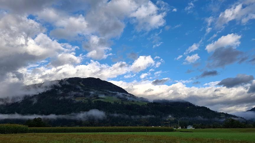 © Erna Linder Nebelschwaden nach den nächtlichen Regenfällen. (Erna Linder)