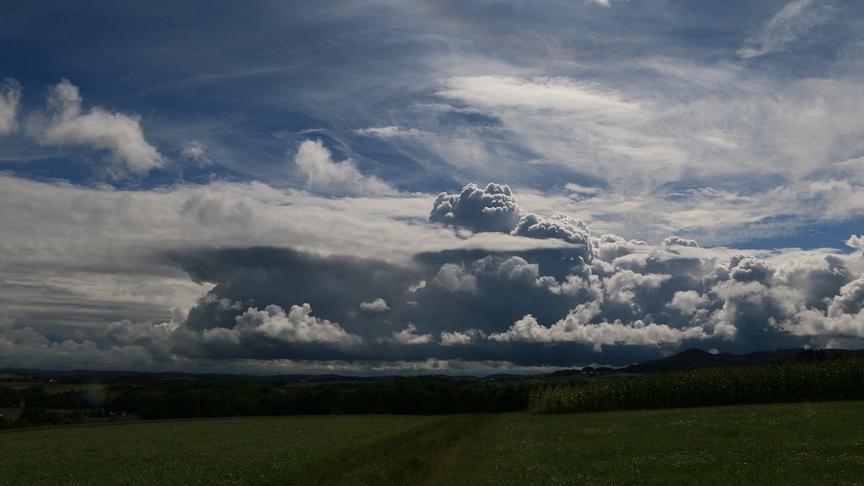 © Josef Gerner Markante Wolkenstimmung. (Josef Gerner)