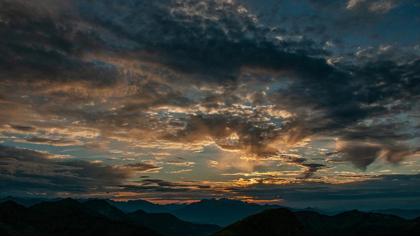 © Helmut Bischof Abendstimmung vom Pfronthorn (Helmut Bischof)