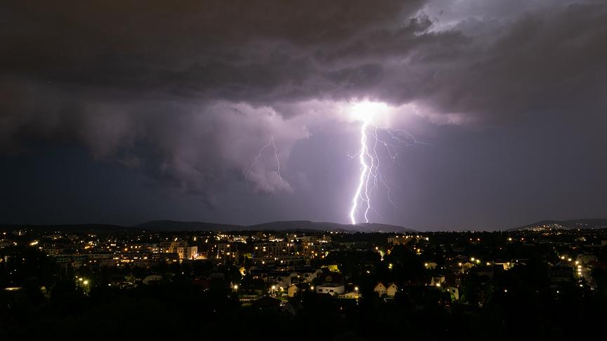 © Wolfgang Posseth Gewitter über Liesing. (Wolfgang Posseth)