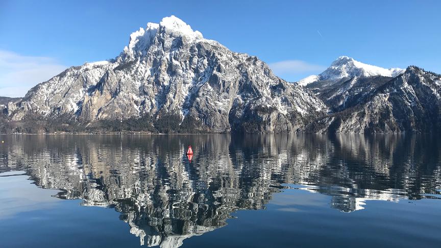 © Gerhard Selig Traunstein und Traunsee im Salzkammergut. (Gerhard Selig)