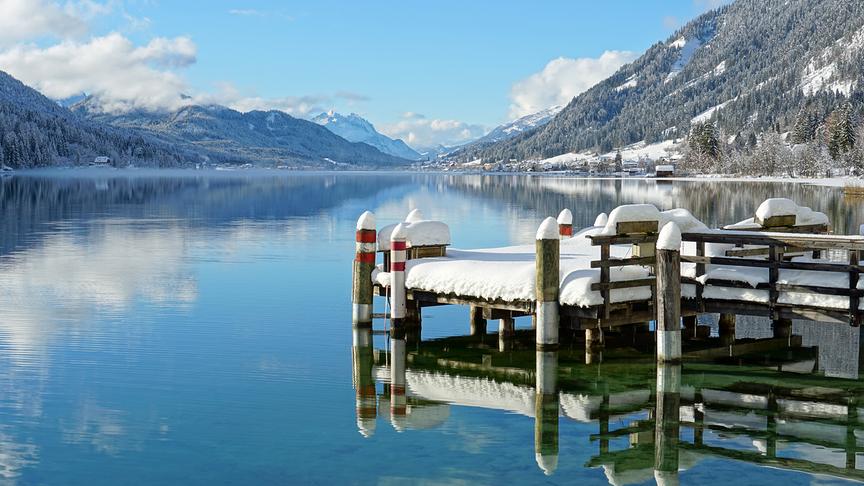© Annelie Möser Am Weissensee beim Ronacherfels. (Annelie Möser)