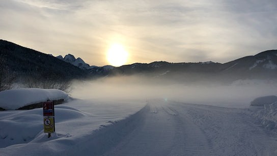 © Matthias Roland Loipe im Vordertal. (Matthias Roland)