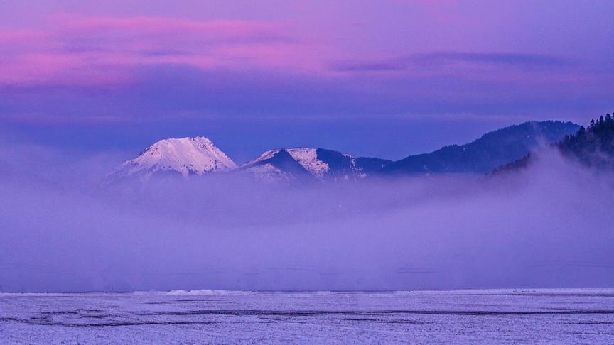 © Siegfried Schlager Morgennebel im Sunrise im Raum Stainach. (Siegfried Schlager)