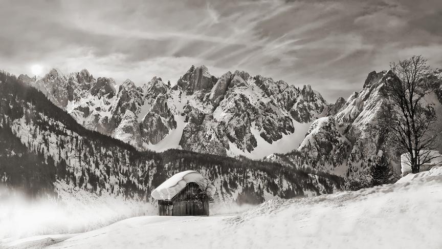 © Peter Grill Winter in Gosau. (Peter Grill)