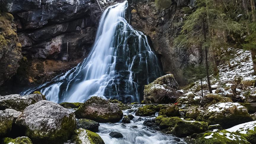 © Siegfried Schlager Faszination Gollinger Wasserfall. (Siegfried Schlager)