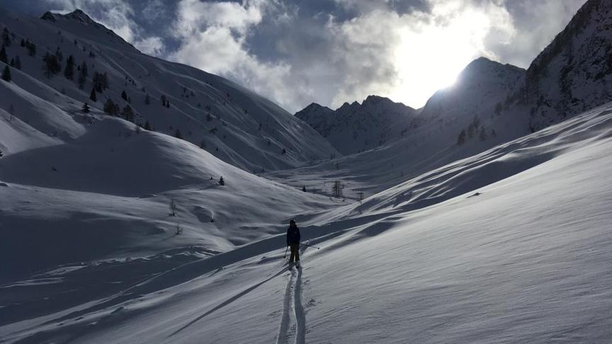 © Petra Klemel Defereggental tief winterlich und fast unverspurt. (Petra Klemel)