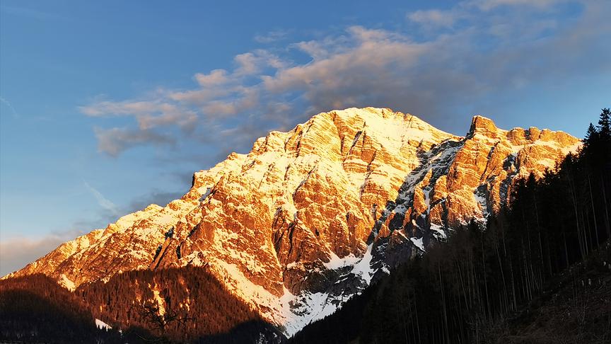 © Georg Ackerer Grandioses Birnhorn (Leoganger Steinberge) am Morgen. (Georg Ackerer)