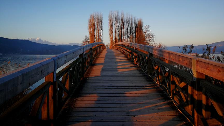 © Doris Blüm Die Sonnenbrücke in Pörtschach. (Doris Blüm)