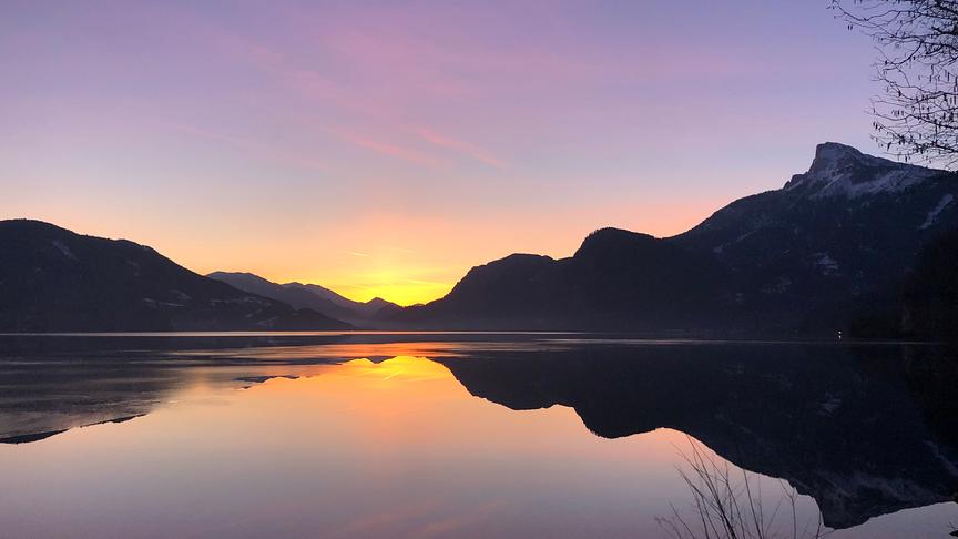 © Maria Stoxreiter Mondsee mit Blick auf den Schafberg. (Maria Stoxreiter)