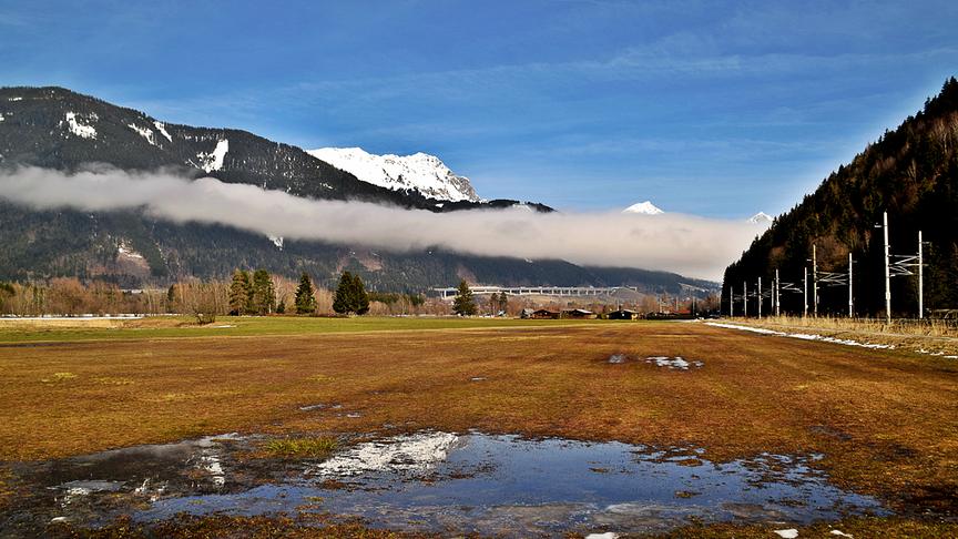 © Ingrid Grossauer Nach dem Auflösen der Nebelfelder zeigte sich heute Vormittag schon wunderschönes Frühlingswetter in Selzthal. (Ingrid Grossauer)