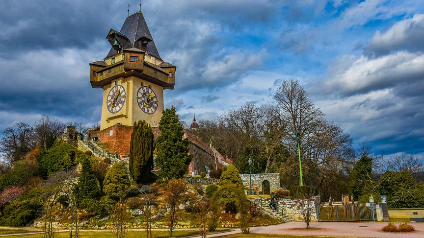 © Siegfried Schlager Tolles Wetter im Vorfrühling am Grazer Schlossberg. (Siegfried Schlager)