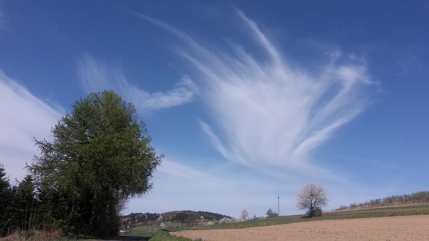 © Margarete Joos Kaffeepause im Himmel - ohne Flugzeug. (Margarete Joos)