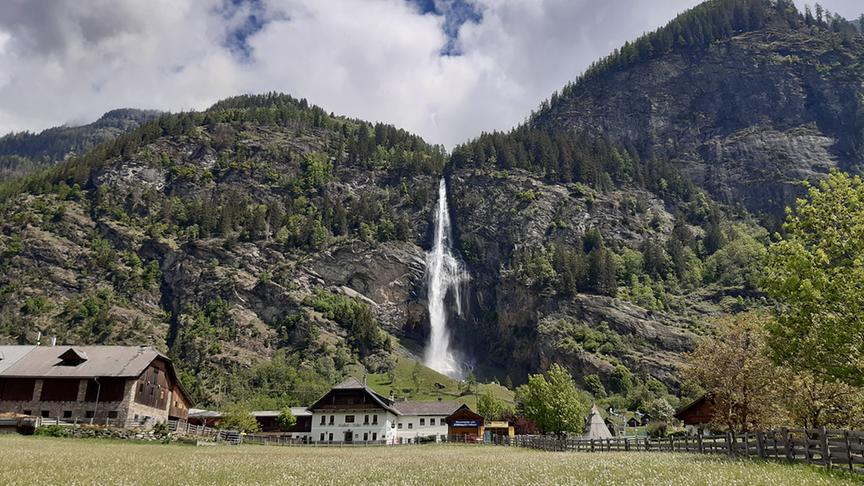 © Roland Holzer Zu sehen ist der Fallbach-Wasserfall im Maltatal. (Roland Holzer)