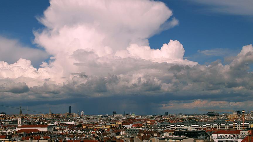 © Gottfried Bahr Blick über Wien von Meidling aus. (Gottfried Bahr)