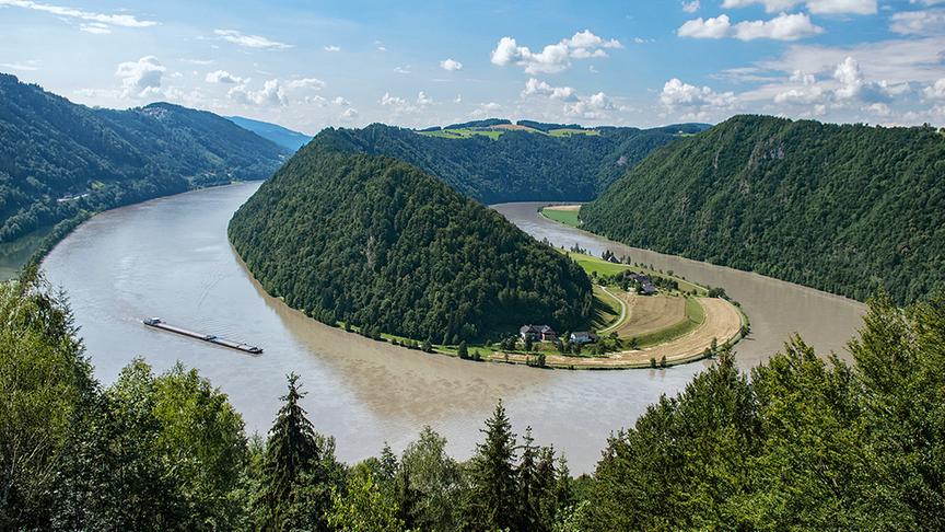 © Dietmar Pirngruber Schöne Aussicht zur Schlögenerschlinge. (Dietmar Pirngruber)