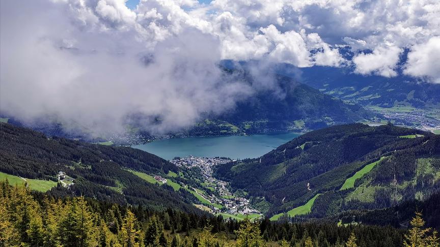 © Georg Ackerer Herrliche Draufsicht auf Zell am See. (Georg Ackerer)