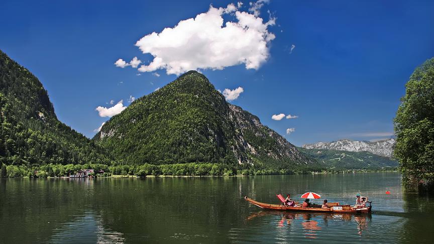 © Peter Grill 34 Grad Sommer am Hallstättersee. (Peter Grill)