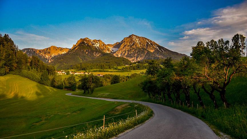© Siegfried Schlager Tolle Abendstimmung in der Region Pyhrn/Priel. (Siegfried Schlager)