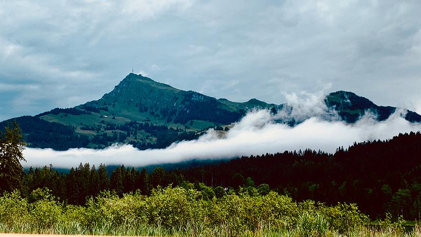© Fritz Müller Kitzbüheler Horn vom Schwarzsee aus. (Fritz Müller)