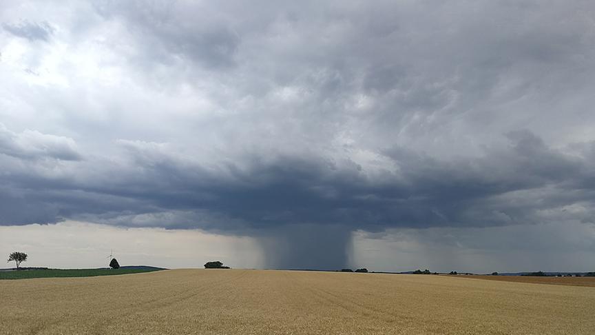 © Maja Antunovic Heranziehendes Unwetter über Wullersdorf. (Maja Antunovic)