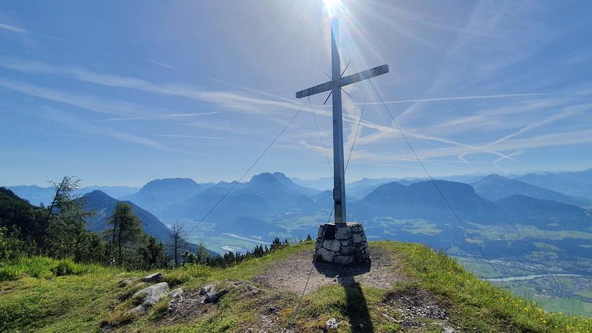 © Manfred Malin Blick vom Köglhörndl ins Inntal mit dem Wilder Kaiser. (Manfred Malin)