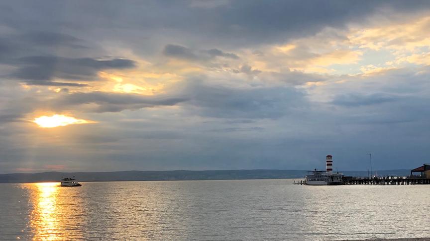 © Walter Konrad Sonnenuntergang in Podersdorf. (Walter Konrad)