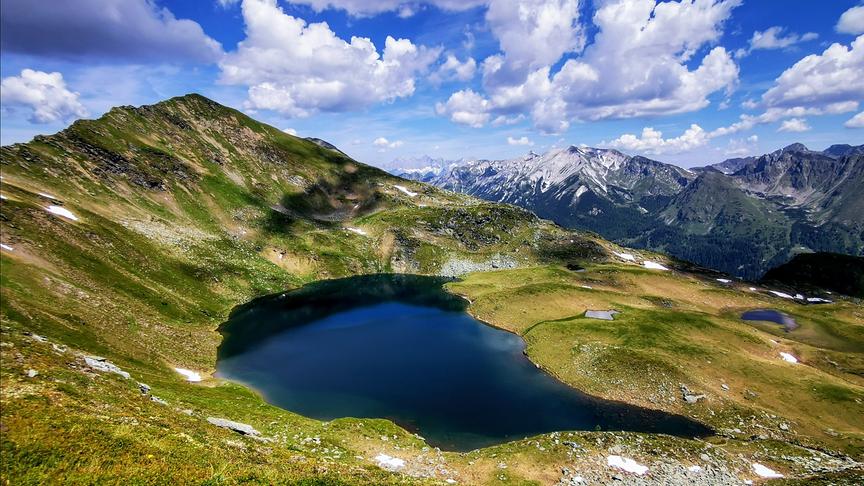 © Georg Ackerer Herrlicher Blick auf den Schönalmsee 2115m ü. M (im Hintergrund die Steirische & Lungauer Kalkspitze). (Georg Ackerer)