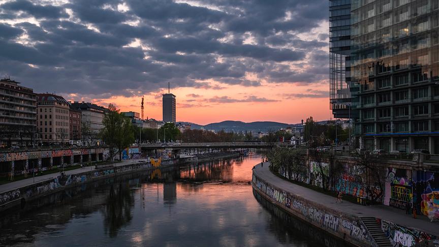 © Markus Kritscher Graffiti Sunset Vienna. (Markus Kritscher)