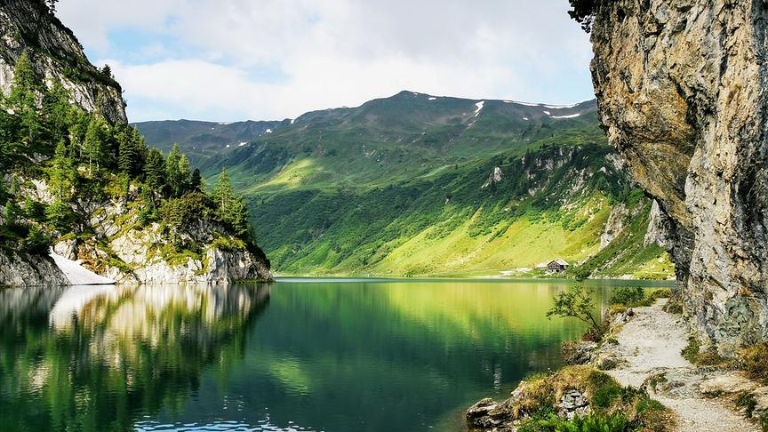 © Georg Ackerer Farbexplosionen & Spiegelung am Tappenkarsee. (Georg Ackerer)