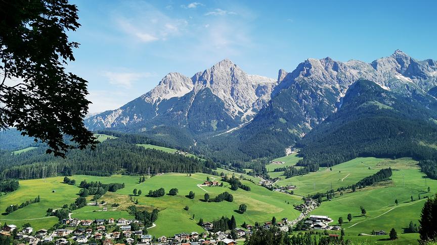 © Georg Ackerer Maria Alm am Steinernen Meer von oben. (Georg Ackerer)