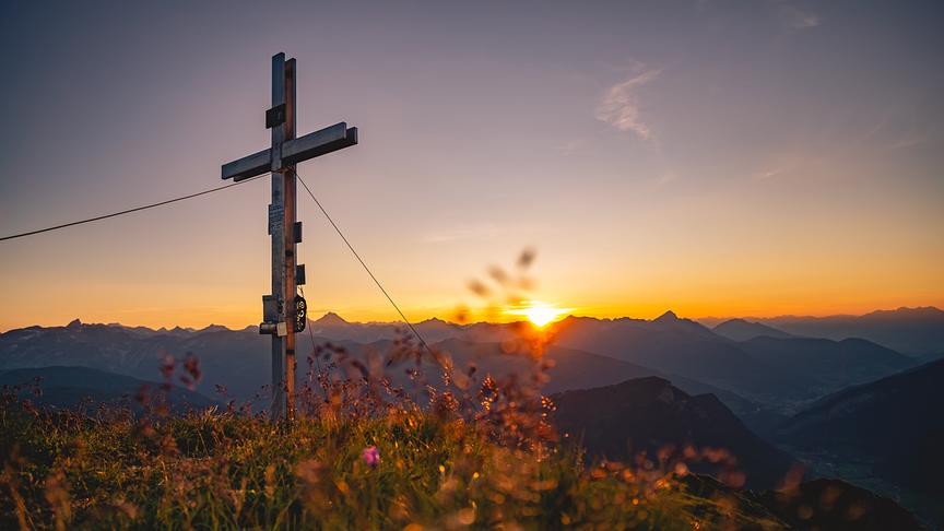 © Michael Spiehs Wunderschöner Sonnenuntergang auf der Vennspitze im Valsertal/Tirol. (Michael Spiehs)