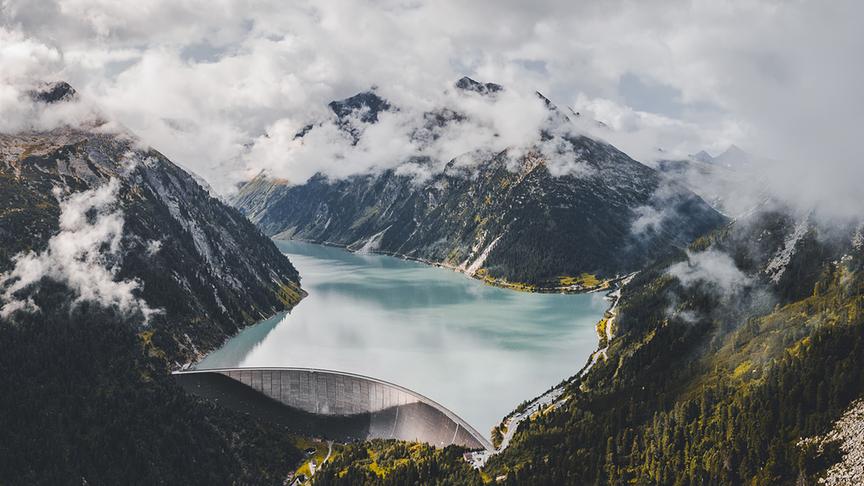 © Thomas Holzmann Schlegeis Stausee im Zillertal, Tirol. (Thomas Holzmann)