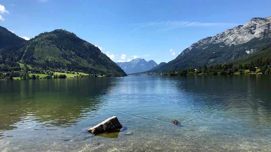 © Dr. Florian Hofmann Blick auf den Grundlsee. (Dr. Florian Hofmann)