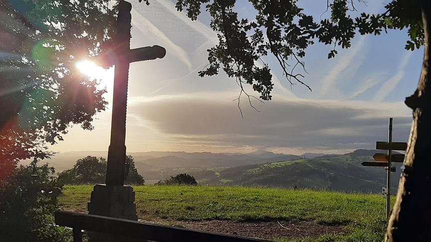 © Gertrude Rohrhofer Morgenstimmung am Hausberg von St.Peter/Au. (Gertrude Rohrhofer)
