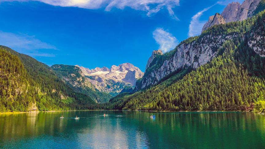 © Siegfried Schlager Tolles Wolkenspiel mit Blick zum Dachstein. (Siegfried Schlager)