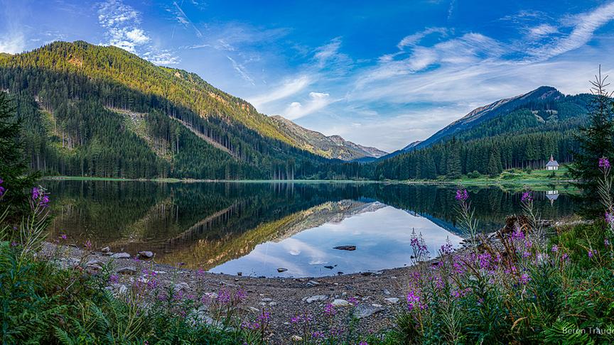 © Traude Beren Gestern in der Früh -- Der Ingeringsee in der Gaal. Ein beliebtes Ausflugsziel und Ausgangspunkt in die Gaaler Berge. (Traude Beren)