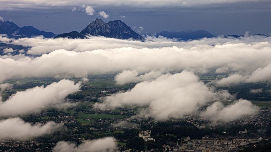 © Emma Sommeregger Blick vom Gaisberg auf die Stadt Salzburg. (Emma Sommeregger)