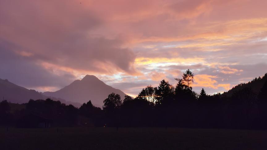 © Georg Ackerer Mystische Abendstimmungum das Spielberhorn, Leogang. (Georg Ackerer)