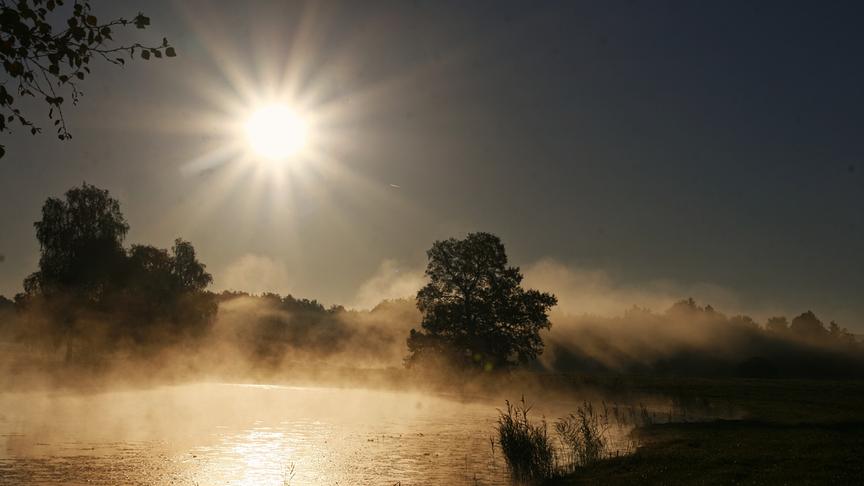 © Emma Sommeregger Dieser Sonnenaufgang bei den Egelseen / Mattsee wird mir lange in Erinnerung bleiben, weil er so schön war. (Emma Sommeregger)