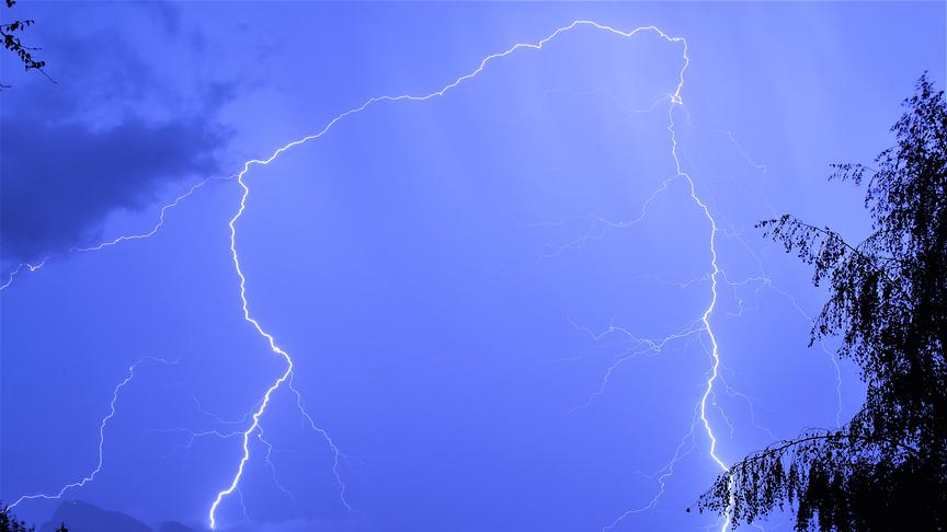 © Kurt Unterlercher Gewitter über Salzburg, Untersberg. (Kurt Unterlercher)