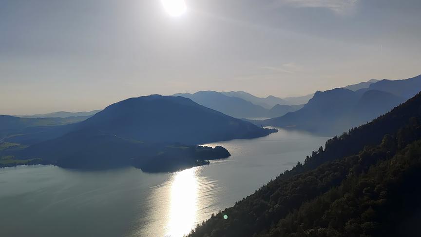 © Martin Plohberger Blick auf den Mondsee von der Drachenwand aus. (Martin Plohberger)